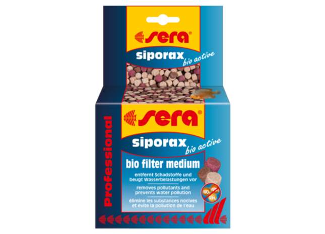 Sera Siporax Bio Active Professional - hochwertiges Filtermedium für Aquariumsreinigung