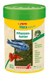 Sera Flora Nature 100 ml 22 g - hochwertiges Pflanzendünger für Aquariumspflanzen