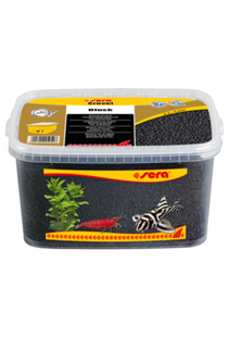 Sera - Gravel Black Ø 2-3mm für Aquarien und Terrarien