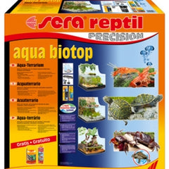 Sera Reptil Aqua Biotop 80 l - Hochwertiges Terrarium für Reptilien und Amphibien