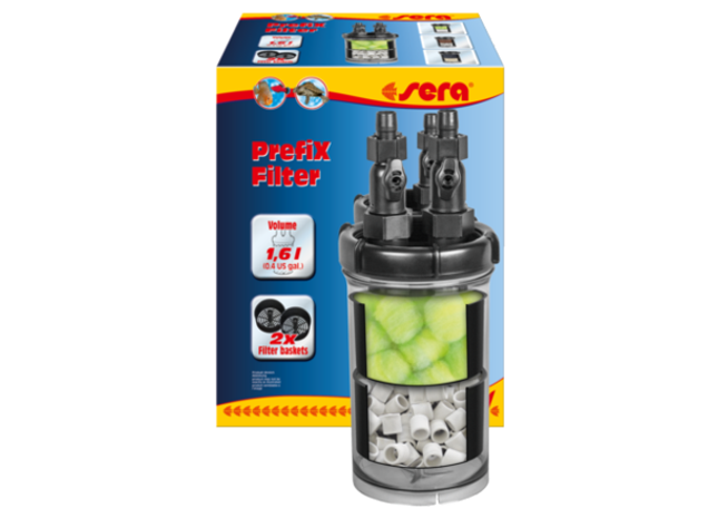 Sera Prefix Filter für die effektive Reinigung des Aquariumwassers