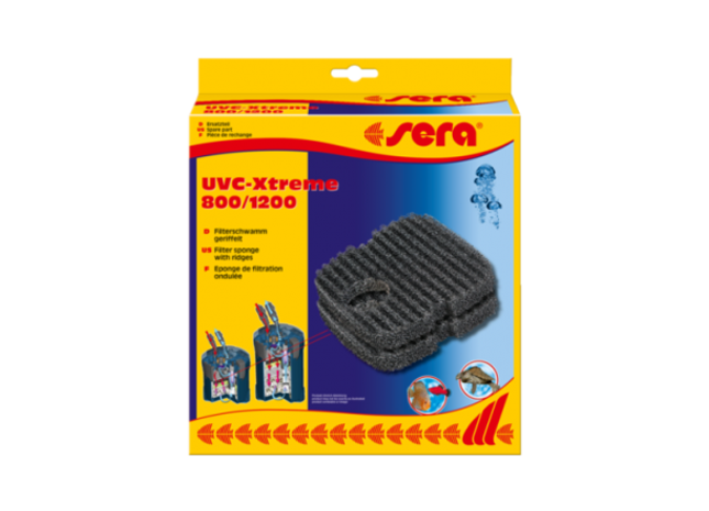 Sera Filterschwamm geriffelt für 800, 1200 2 Stk