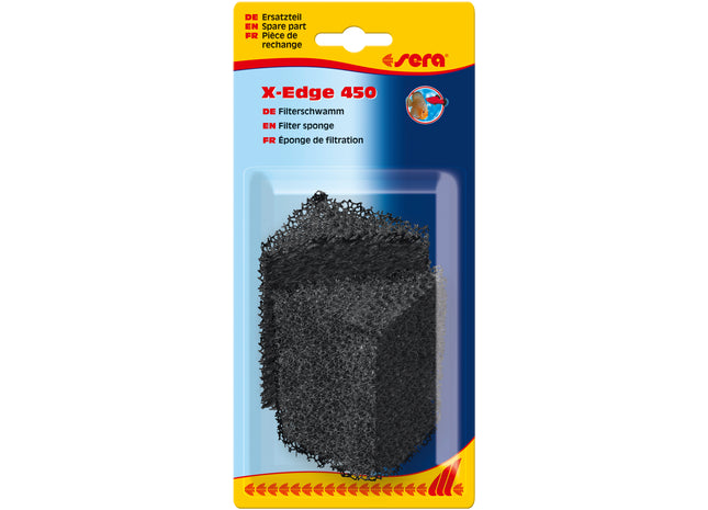 Schwarzer Filterschwamm für Eckfilter 450 von sera