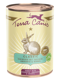 Terra Canis Classic - getreidearmes Kaninchenfutter 800g