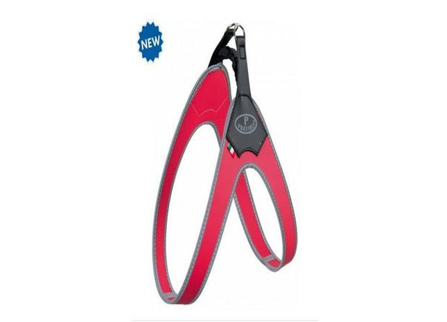 Trixie Pratiko Step-In Geschirr - rot, Grösse XXS