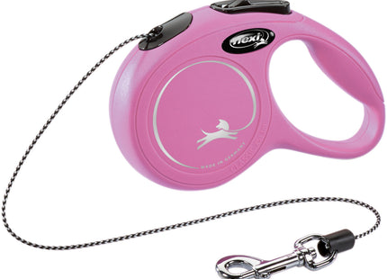 Trixie Flexi New CLASSIC - Seil-Leine pink XS