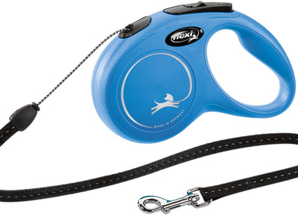 Trixie Flexi New CLASSIC - blaue Seil-Leine Grösse S