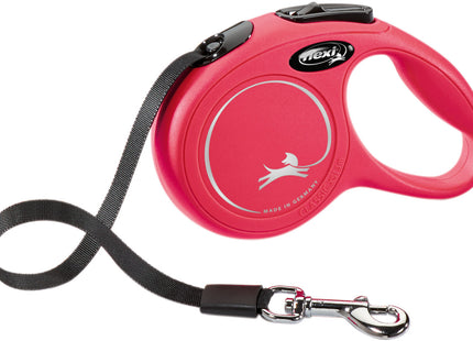 Trixie Flexi New CLASSIC - Gurtleine rot XS 3m