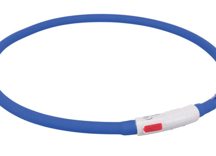 Leuchtender USB-Silikonring in Royalblau von Trixie