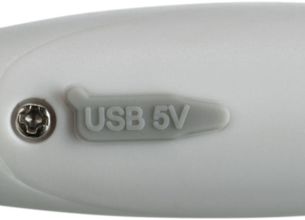 Leuchtender USB-Multicolor-Ring von Trixie für sicheres Gassi gehen