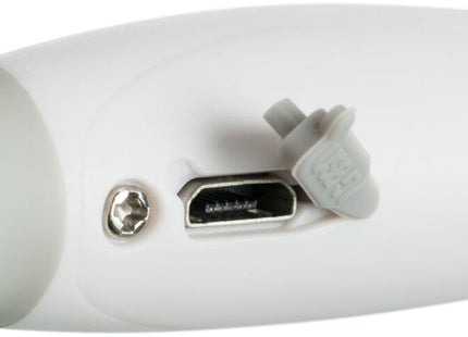 Leuchtender USB-Multicolor-Ring von Trixie für sicheres Gassi gehen