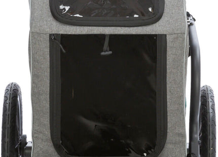 Umbausatz für Fahrradanhänger von Trixie in Grau - für sportliche Ausflüge mit Ihrem Vierbeiner