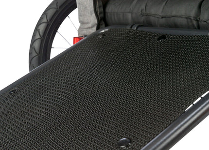 Praktischer Fahrradanhänger von Trixie in Grau für entspannte Ausflüge mit Ihrem Vierbeiner