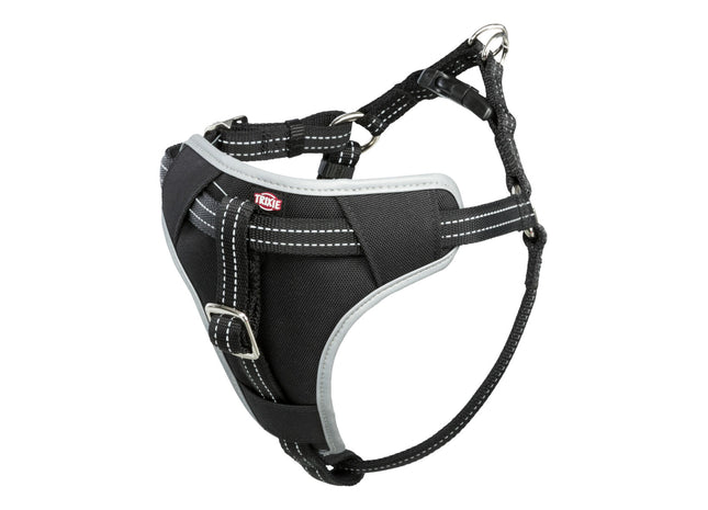 Sicherheitsgeschirr für Hunde in Schwarz von Trixie