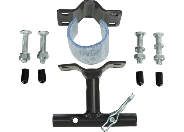 Sattelstangen-Halterung für Biker-Set in T-Form, Graphit