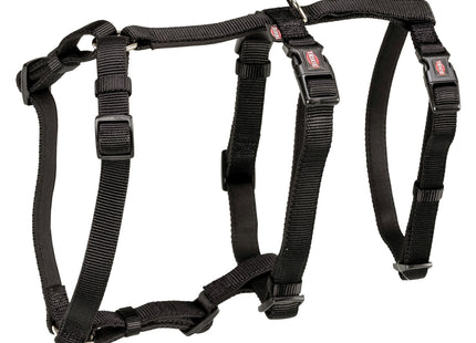 Schwarzes Trixie Panikgeschirr für sicheren Halt und Komfort beim Spazierengehen