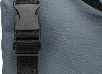 Praktische graue Frontbox für Fahrräder von Trixie