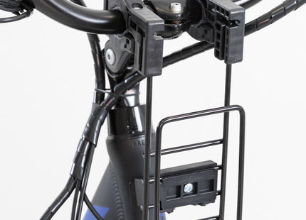 Fahrrad-Frontbox von Trixie in Schwarzgrau für unterwegs