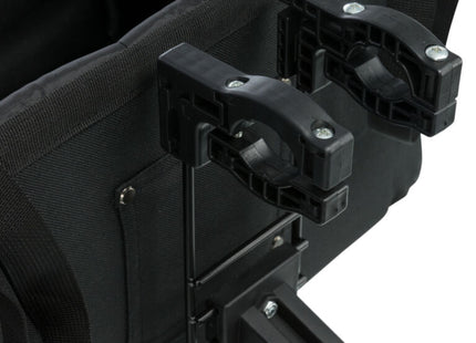 Fahrrad-Frontbox von Trixie in Schwarzgrau für unterwegs