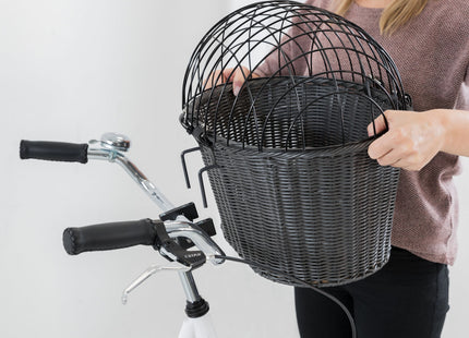 Stylischer Front-Fahrradkorb in Anthrazit von Trixie