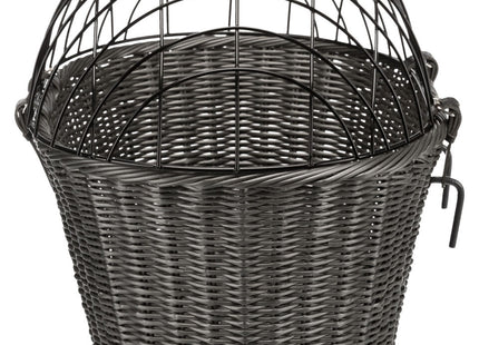 Stylischer Front-Fahrradkorb in Anthrazit von Trixie