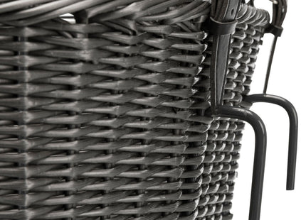 Stylischer Front-Fahrradkorb in Anthrazit von Trixie