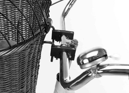 Stylischer Front-Fahrradkorb in Anthrazit von Trixie