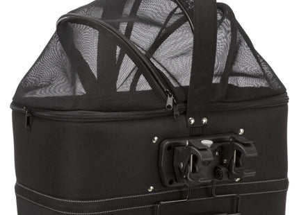 Schwarzer Fahrradkorb von Trixie für die Vorderseite deines Fahrrads