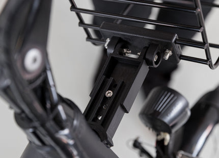 Schwarzer Fahrradkorb von Trixie für die Vorderseite deines Fahrrads