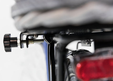 Fahrradkorb aus Weidemetall mit Gitter für Gepäckträger von Trixie