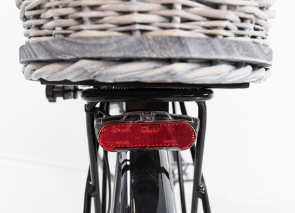 Fahrradkorb aus Weidemetall mit Gitter für Gepäckträger von Trixie