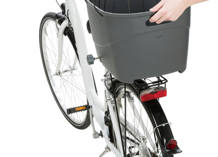 Trixie Fahrradkorb für Gepäckträger aus Kunststoff und Metall