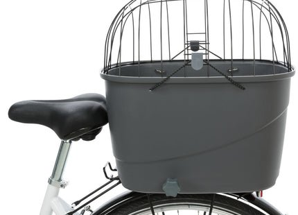 Trixie Fahrradkorb für Gepäckträger aus Kunststoff und Metall