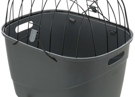 Trixie Fahrradkorb für Gepäckträger aus Kunststoff und Metall