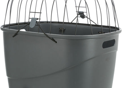 Trixie Fahrradkorb für Gepäckträger aus Kunststoff und Metall