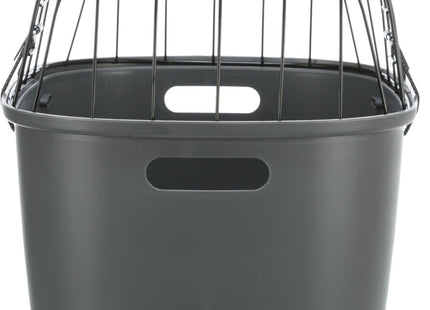 Trixie Fahrradkorb für Gepäckträger aus Kunststoff und Metall