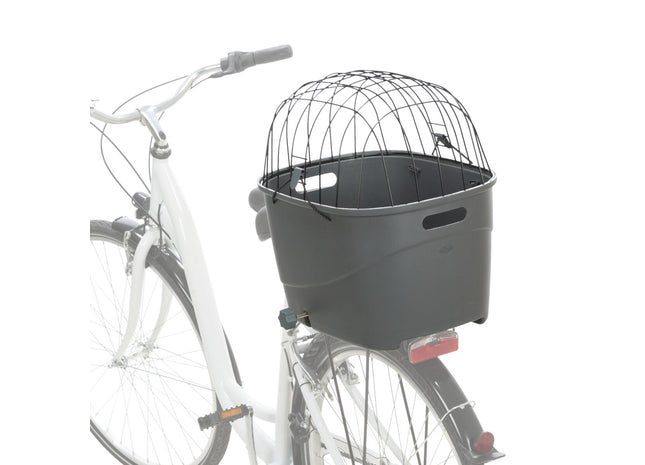 Trixie Fahrradkorb für Gepäckträger aus Kunststoff und Metall