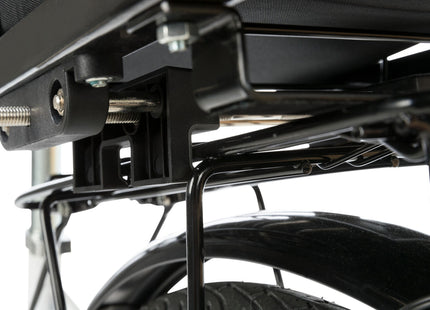 Praktische schwarze Fahrradtasche von Trixie für unterwegs