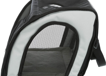 Bequemer Auto-Sitz für Haustiere in Grau-Schwarz