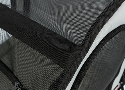 Bequemer Auto-Sitz für Haustiere in Grau-Schwarz