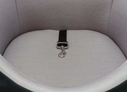 Bequemer Trixie Autositz in Schwarzgrau für unterwegs