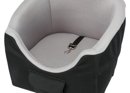 Bequemer Trixie Autositz in Schwarzgrau für unterwegs