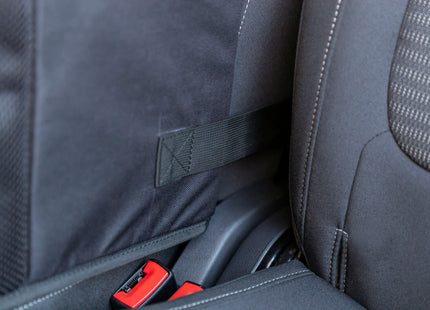 Bequemer Trixie Autositz in Schwarzgrau für unterwegs