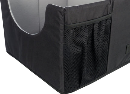 Bequemer Trixie Autositz in Schwarzgrau für unterwegs