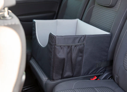 Bequemer Trixie Autositz in Schwarzgrau für unterwegs