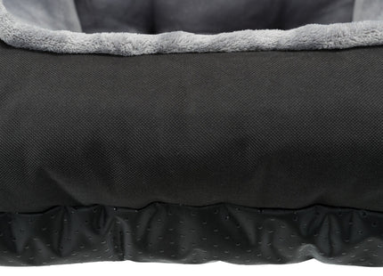 Bequemer Trixie Autositz in Schwarzgrau für unterwegs