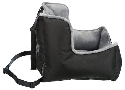 Bequemer Trixie Autositz in Schwarzgrau für unterwegs