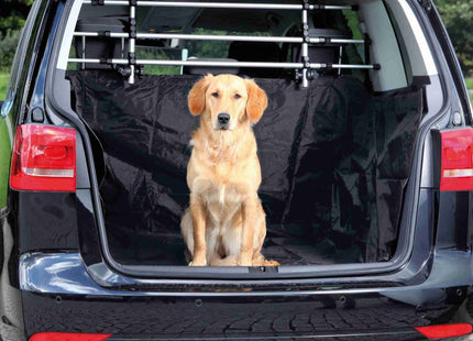 Schwarze Nylon Kofferraum Schondecke von Trixie