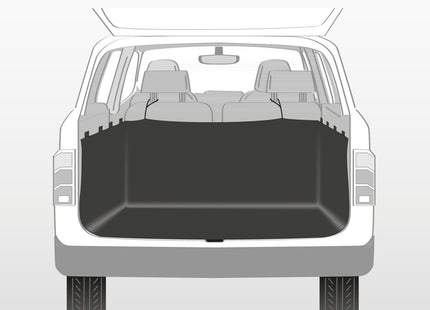 Schwarze Nylon Kofferraum Schondecke von Trixie