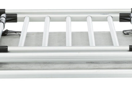 Schützendes Universal-Heckgitter in Silber-Schwarz von Trixie